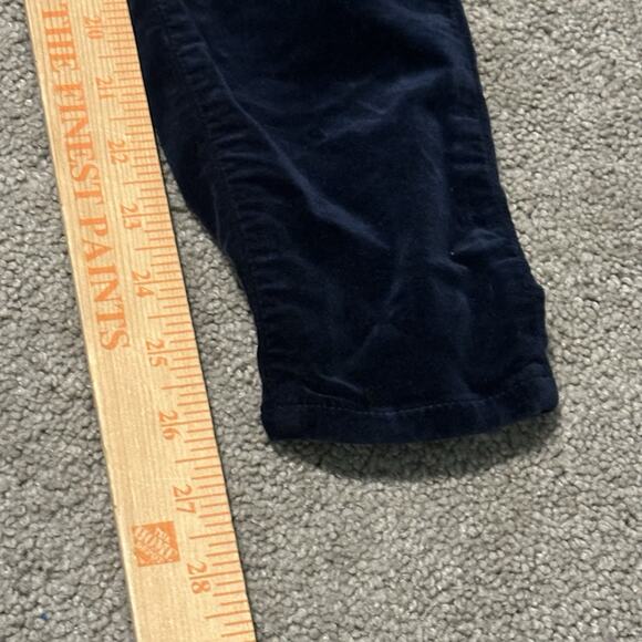 J Brand Women 23 Pants Leenah Super Skinny Velvet Stretch Dark Iris Blue - Picture 10 of 10